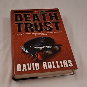 Vintage The Death Trust Hardcover Book By David Rollins